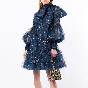 Zimmerman Rhythm Tulle Flared Dress